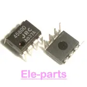 50 PCS NJM4580D DIP-8 NJM4580 JRC 4580D Dual Operational Amplifier Chip IC