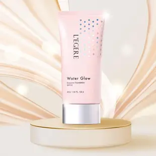 【LEGERE 蘭吉兒】玩鎂光輕裸保濕粉凝霜SPF50x2入(40g/入 粉底/遮瑕/防曬)