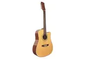 41" 12 String Acoustic Guitar Cutaway With Pickup AC12-C