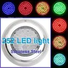 New-Stainless Steel Swimming Pool Spa Wall Mounted LED Lights RGB 7 Colour