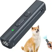Dog Barking Silencer,Portable Anti Barking Control Training Aid - 32 Feet Range, Rechargeable Device for Indoor and Outdoor, Stops Bad Behavior