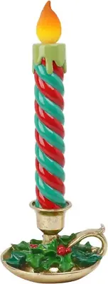 Christmas Candles Battery Operated Indoor - 17.5IN Large Candle LED Lights Cente