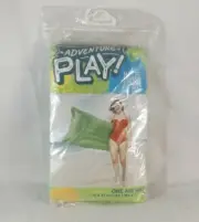 Adventure Play Air Mat 72" x 27" Matte Finish Green Mattress Float New Sealed