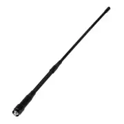 VHF UHF Dual Band Flexible Whip Radio Antenna SMA for Portable Radio Baofeng