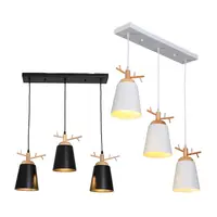 在飛比找松果購物優惠-【Honey Comb】北歐風長型三燈餐廳吊燈(KC2269
