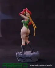 Cammy (SF) Statue 3D Print Unpainted/Unassembled