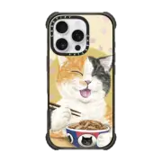 iPhone 16 Pro Ultra Impact Case MagSafe Compatible Gyudon cat