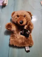 24k Polar Puff Bear Hand Puppet 4778 Corkie