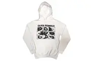 Olivia Rodrigo Unisex Adult Threshold Lips Hoodie (White) - UTRO10265