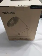 Yowhick 1080P Android TV Smart Projector Model W33