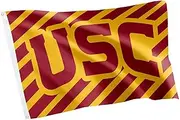 Desert Cactus USC Flag University of Southern California Trojans Flag Banners 100% Polyester Indoor Outdoor 3x5 feet Flags (Style F)