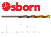 12mm COBALT JOBBER DRILL BIT TiN COATED HSSCo8 EUROPA OSBORN 8105051200 P163