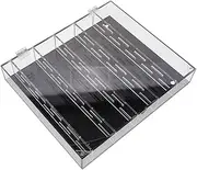 COMPUKAS Clear Coin Holder Case Transparent Coin Protector for Display and Storage for Collectors and Sturdy Design for Exhibitions and Collections