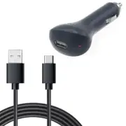 Car Charger USB Cable MicroUSB Power Adapter Cord DC Socket for Cell Phones