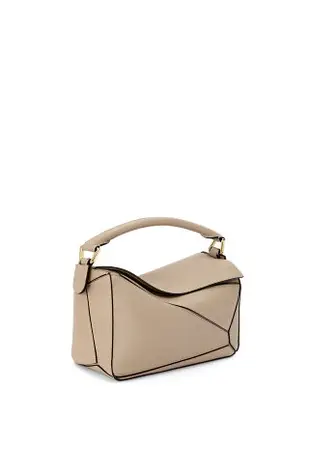 LOEWE手提包 Small Puzzle bag in soft grained calfskin