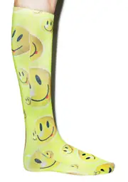 Be Happy Knee High Socks