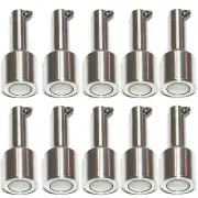 Gold Silver Test Magnets 10 Pcs Scrap & Precious Metal Recycling 18 lbs 8kg KM04