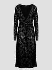 [Andamane] Andamane-Midi Dresses Nero-Donna S