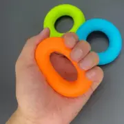 Hand Grip Ring Hand Grip Power Exerciser Portable Finger Trainer Grip Strength