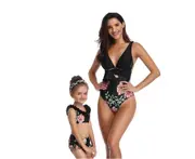 Bikini Set Family Matching Swimwear Mommy and Daughter Swimsuit