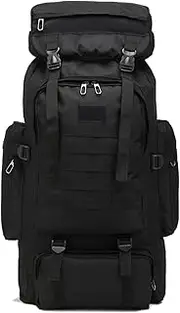 Assault Pack - Waterproof Nylon Material, Hunting Pressure Bag, Outdoor Bag | 80L Large Capacity with Sturdy Structure, Heavy Duty Trekking Backpack for Hiking Hunting