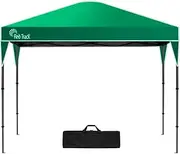 Red Track 3.6x2.2m Ultra Compact Folding Gazebo, Carry Bag, Portable Outdoor Popup Marquee for Camping Beach, Green