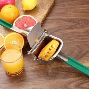 手動檸檬壓汁器多功能304不銹鋼檸檬夾 橙汁壓果器水果榨汁機神器