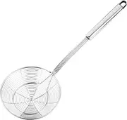 Hiware Solid Stainless Steel Spider Strainer Skimmer Ladle, 5.4 Inch