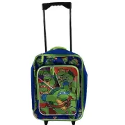 Backpack Rolling Travel Suitcase Kids Teenage Mutant Ninja Turtle 16X12 X5 NWT