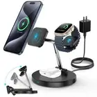 3 in 1 Wireless Charger Foldable Charging Station for Multiple Apple Devices,...