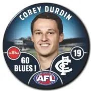 2025 AFL Carlton Football Club - DURDIN, Corey