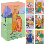 Wyspell Feminine Tarot Card Deck – Borderless – Guidebook Included – Neoteric Be