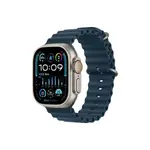 【APPLE】 WATCH ULTRA 2 (GPS+行動網路版) 49MM鈦金屬錶殼搭配海洋錶帶