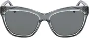 [DKNY] Women's Sunglasses DK543S - Sage Laminate with Solid Green Lens