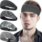 Workout Headbands for Men Women Sweatband Elastic Sweat Bands Elastic Headbands