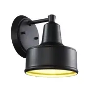 Trans Globe Lighting 51320 Channing 8" Tall Outdoor Wall Sconce - Black