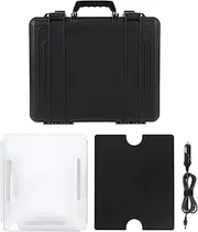 Waterproof Hard Case for Mini, Storage Case for Pipe Adapter, Power Supply, Cables, Ethernet Cables, Accessories, with Mini Cable