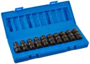 (1610UM 3/8" Drive 10-Piece 12-Point Standard Length Metric Universal Socket Set