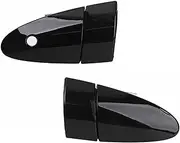 Door Outer Handles Compatible with Honda CRZ CR Z 2011 2015 Black Color Fitment and Long Lasting Performance
