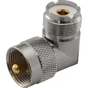 BENELEC PA7002 UHF Plug To Socket Right Angle UHF PLUG TO SOCKET RIGHT ANGLE