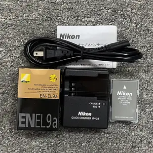 Nikon 尼康 EN-EL9a EN-EL9 原廠電池 D40 D40X D60 D3000 D5000 MH-23