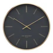One Six Eight London OTTO 40cm Petrol Blue Silent Wall Clock