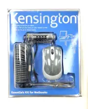 Kensington Essential Kit for Netbooks - Security Lock & Plug-n-Play USB Mouse