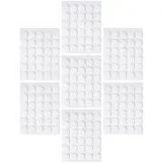 7 Sheets Double Sided Tape Wall Mount Sticker Adhesive Sticky Dot Tapes Points