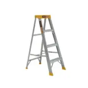 Gorilla Pro-Lite Aluminium Single Sided Step Ladder 150kg 4ft 1.15m M004-PRO