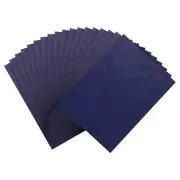 30Sheet A4 Graphite Transfer Tracing Copy Paper 8.3" x 11.7" Blue