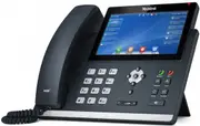 YEALINK T48U 16 Line IP phone, 7' 800x480 pixel colour touch screen, Optima HD voice, Dual Gigabit Ports, 1 USB port for BT40/WF40/Recording, T48S