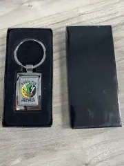 US Air Force F-16 Fighting Falcon Keychain 512th FIS Squadron NOS Jet Plane.