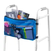 Deluxe Universal Walker/Rollator Bag - Blue