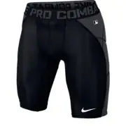 Nike MLBB Pro Combat Hyperstrong Compression Slider Shorts 634676-010 Men’s XL